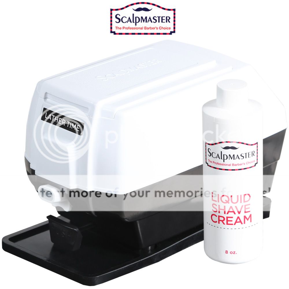 SCALPMASTER Barber Shaving Cream Hot Lather Dispensing Machine SBM eBay